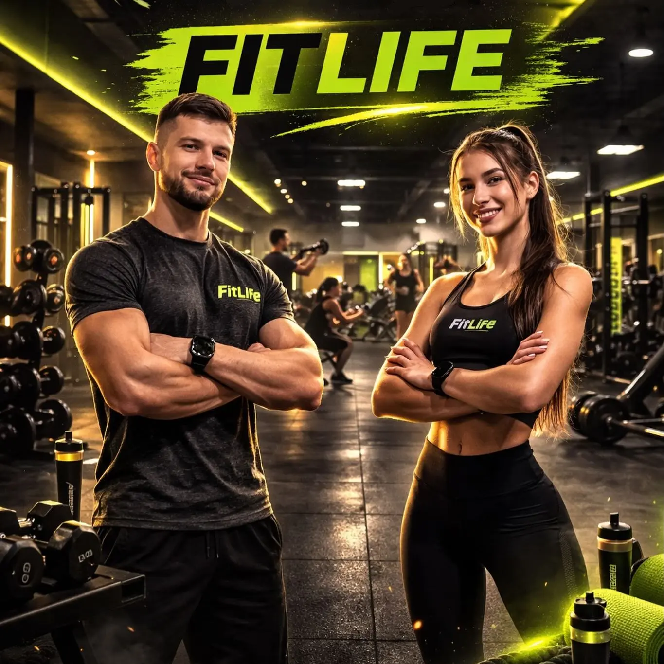 Тренери Fit Life у тренажерному залі